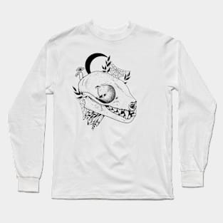 Bat Skull Long Sleeve T-Shirt